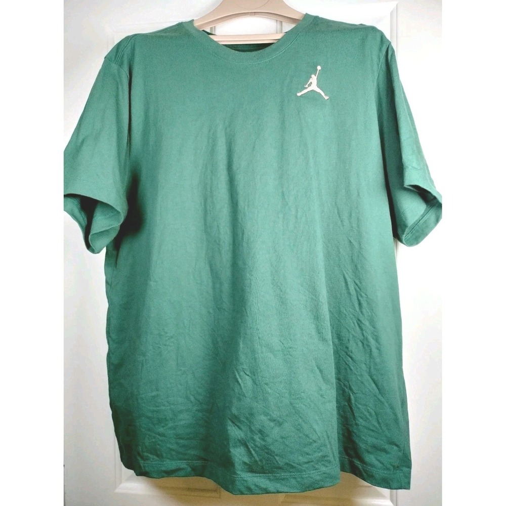 Jordan Brand Training Shirt Mens XXL Orange Jumpman Short Sleeve Athletic Tee